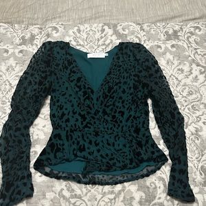 ASTR the Label Cross Front Blouse